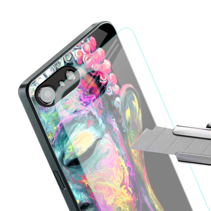 gautama buddha back phone cover | glass case for iphone 16e