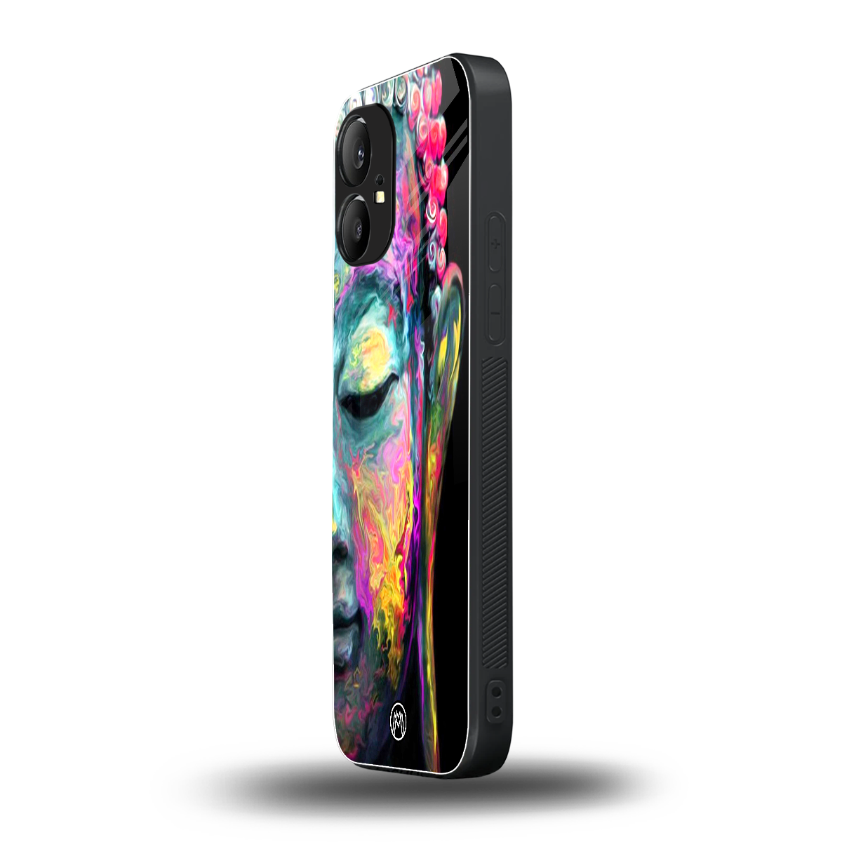 gautama buddha back phone cover | glass case for nothing phone 1