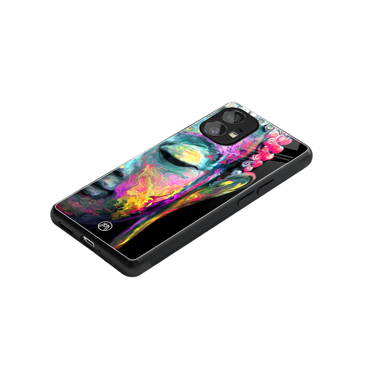 gautama buddha back phone cover | glass case for nothing phone 1