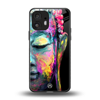 gautama buddha back phone cover | glass case for nothing phone 2