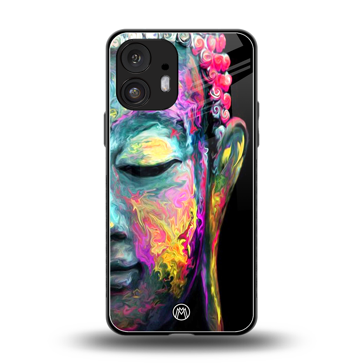gautama buddha back phone cover | glass case for nothing phone 2