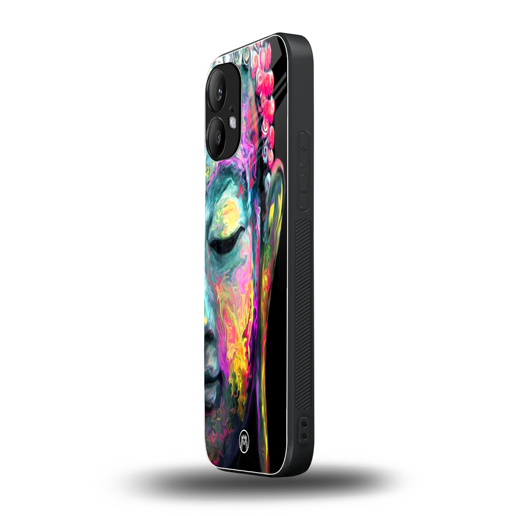 gautama buddha back phone cover | glass case for nothing phone 2