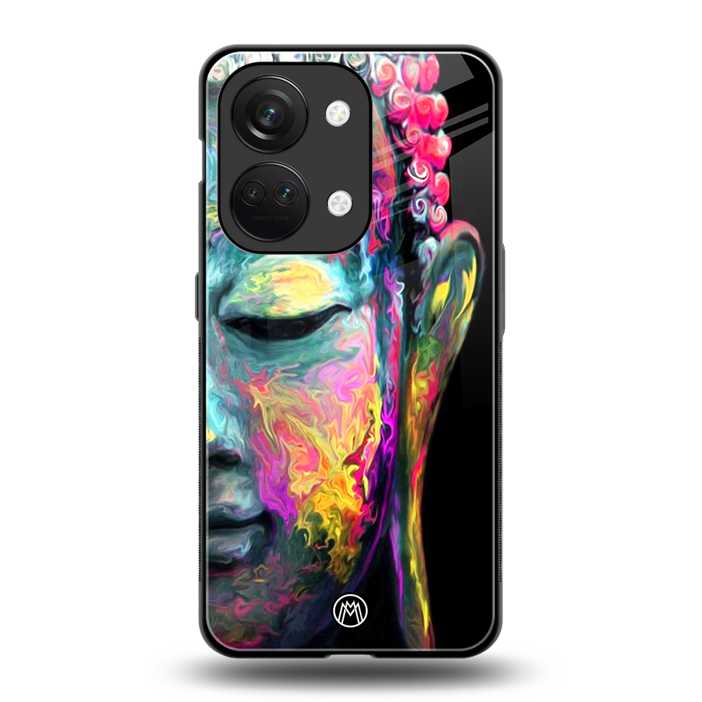 gautama buddha back phone cover | glass case for oneplus nord 3