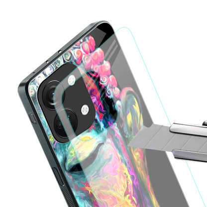 gautama buddha back phone cover | glass case for oneplus nord 3