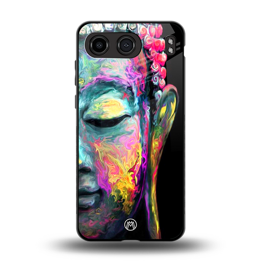 gautama buddha back phone cover | glass case for oneplus nord 4