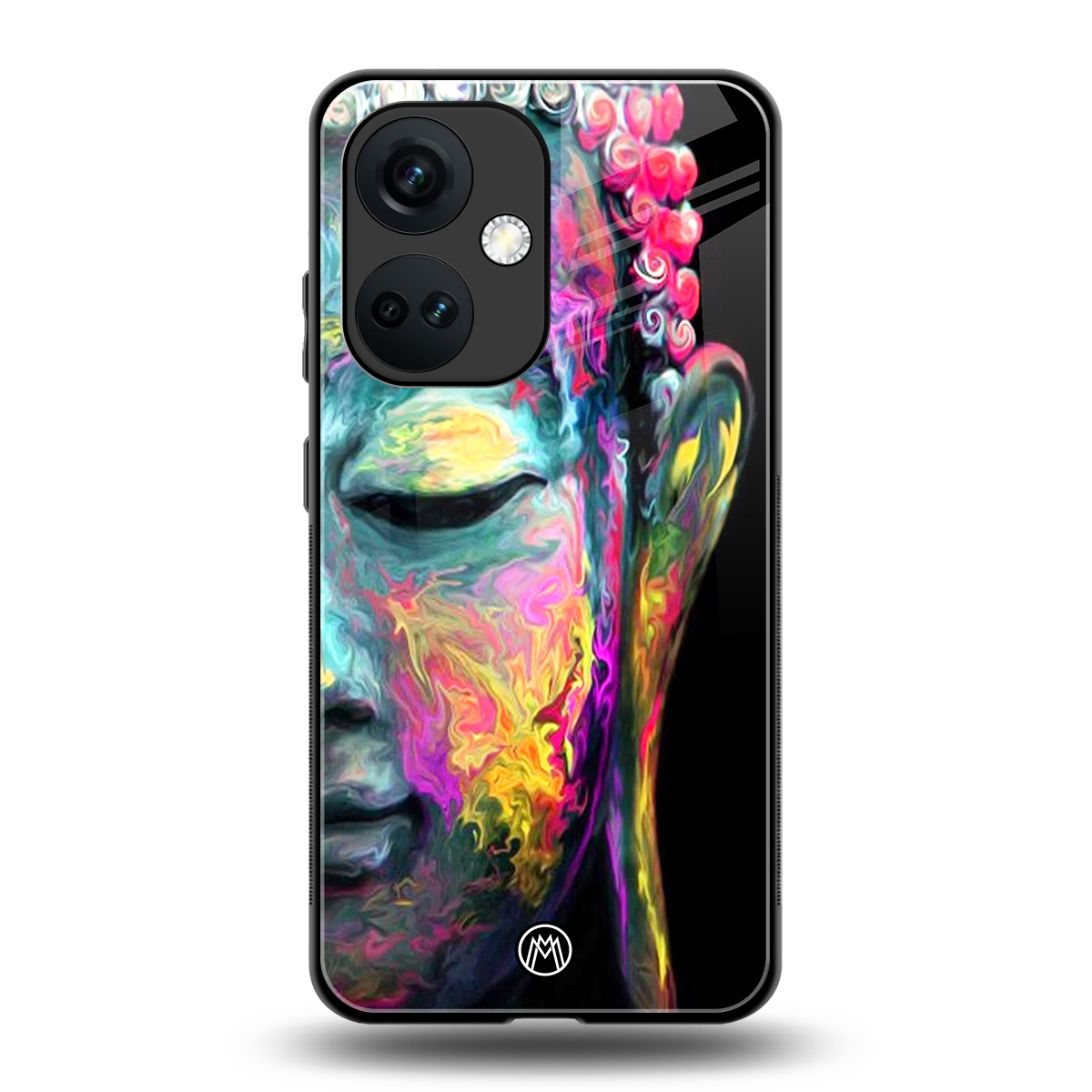 gautama buddha back phone cover | glass case for oneplus nord ce 3