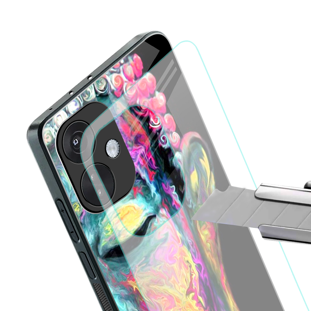 gautama buddha back phone cover | glass case for oneplus nord ce 3