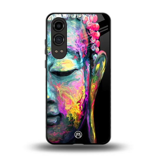 gautama buddha back phone cover | glass case for oneplus nord ce 4 lite