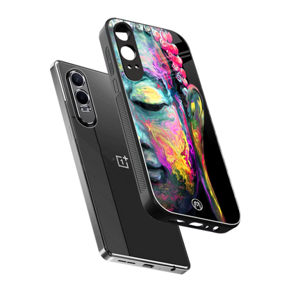 gautama buddha back phone cover | glass case for oneplus nord ce 4 lite
