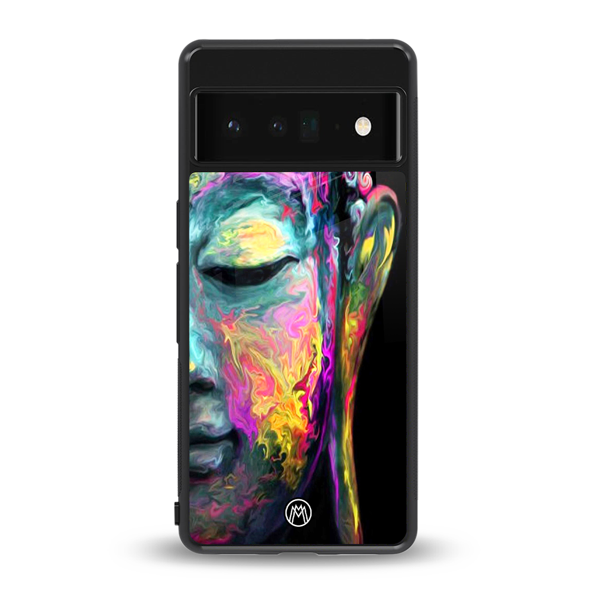 gautama buddha back phone cover | glass case for google pixel 6 pro