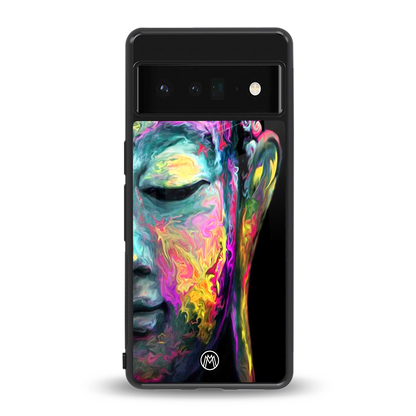 gautama buddha back phone cover | glass case for google pixel 6 pro