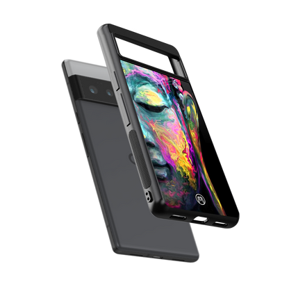gautama buddha back phone cover | glass case for google pixel 6 pro