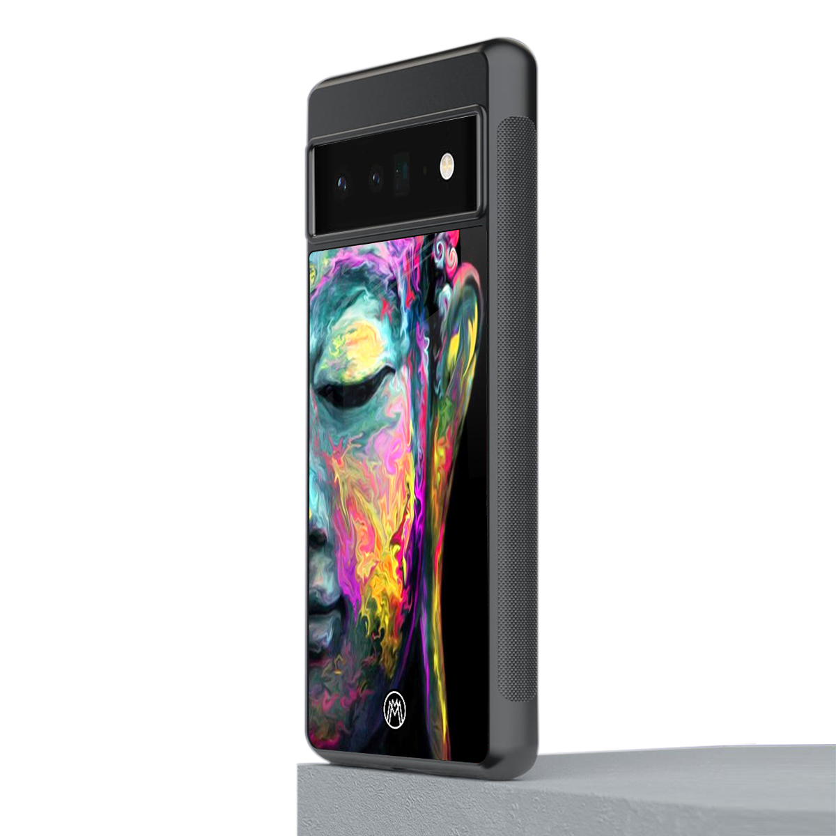 gautama buddha back phone cover | glass case for google pixel 6 pro