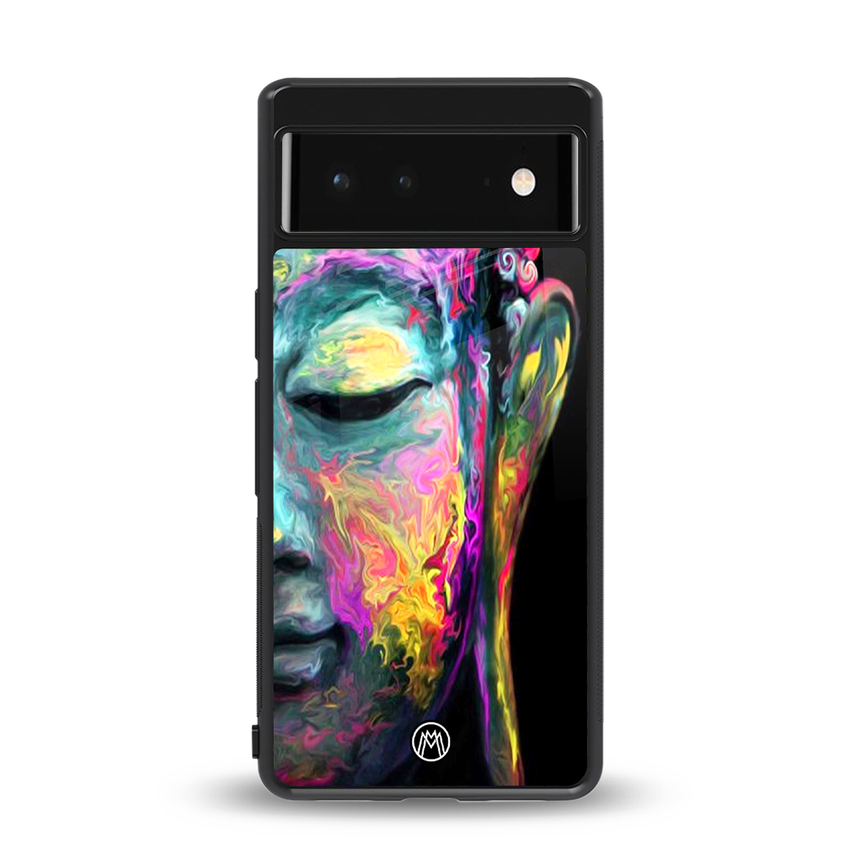 gautama buddha back phone cover | glass case for google pixel 6