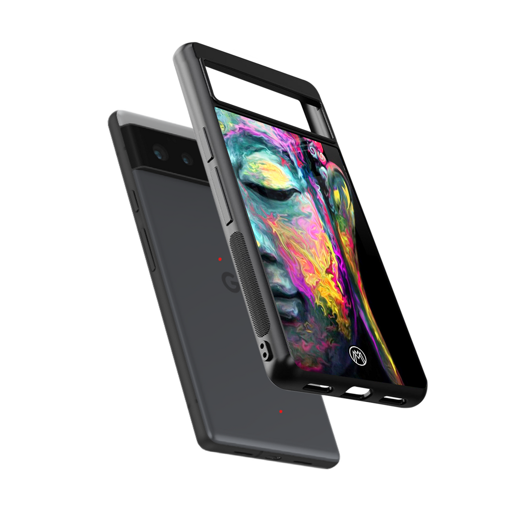 gautama buddha back phone cover | glass case for google pixel 6