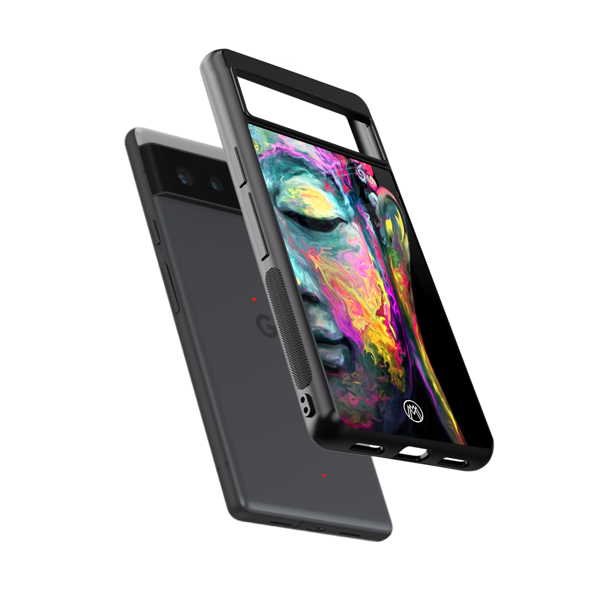 gautama buddha back phone cover | glass case for google pixel 6