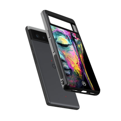 gautama buddha back phone cover | glass case for google pixel 6