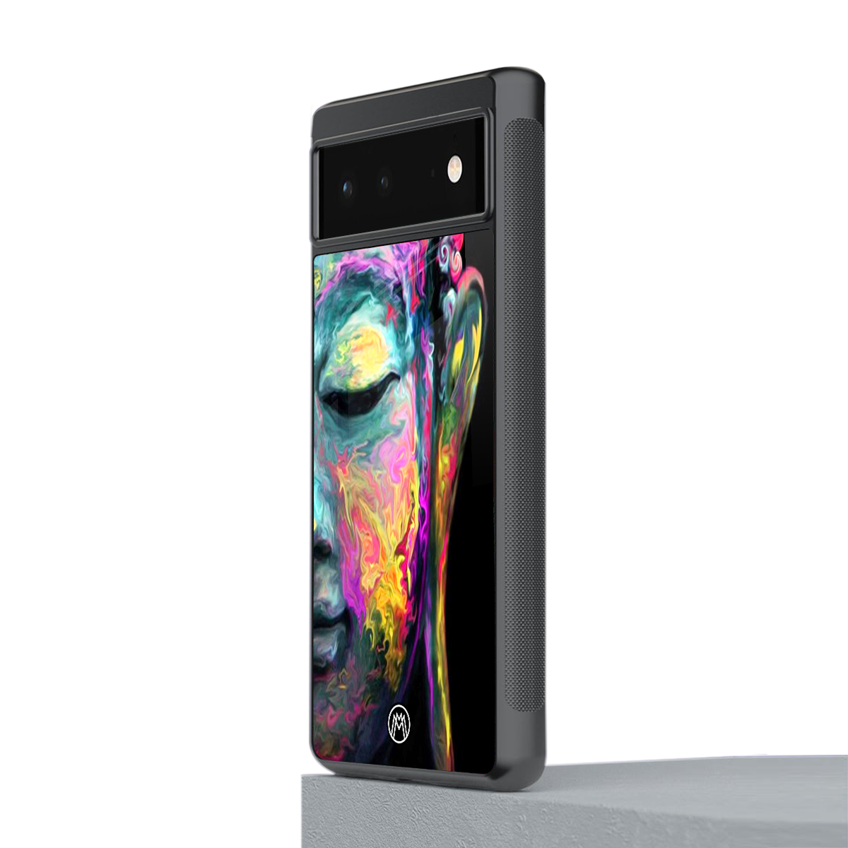 gautama buddha back phone cover | glass case for google pixel 6