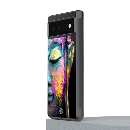 gautama buddha back phone cover | glass case for Google Pixel 6A