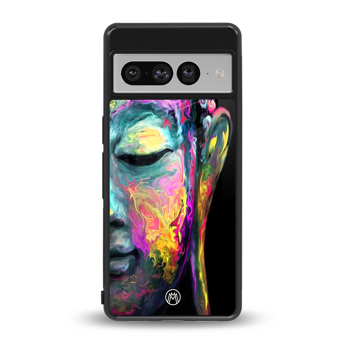 gautama buddha back phone cover | glass case for google pixel 7 pro