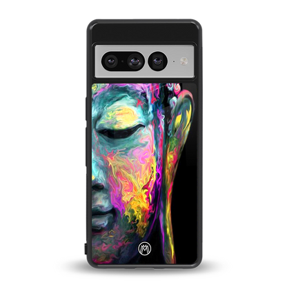 gautama buddha back phone cover | glass case for google pixel 7 pro