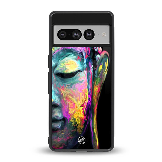 gautama buddha back phone cover | glass case for google pixel 7 pro