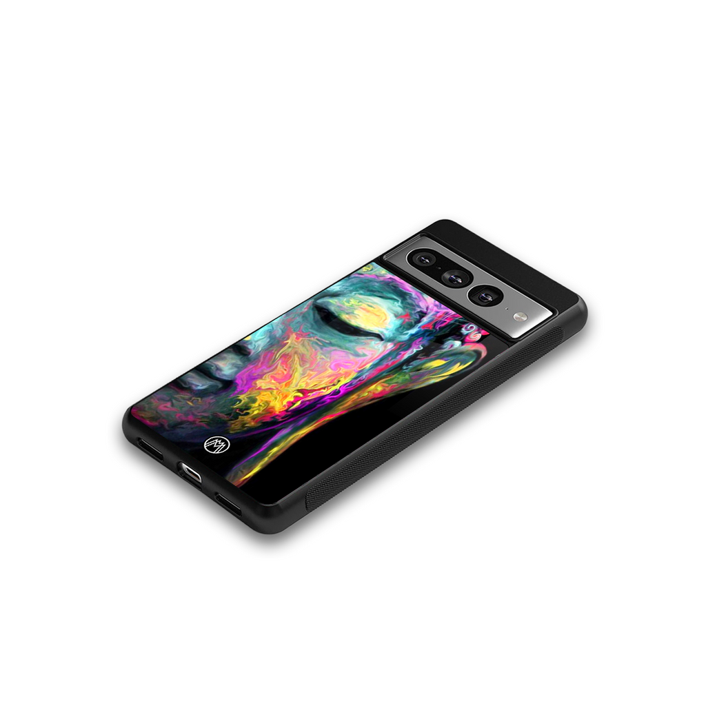 gautama buddha back phone cover | glass case for google pixel 7 pro