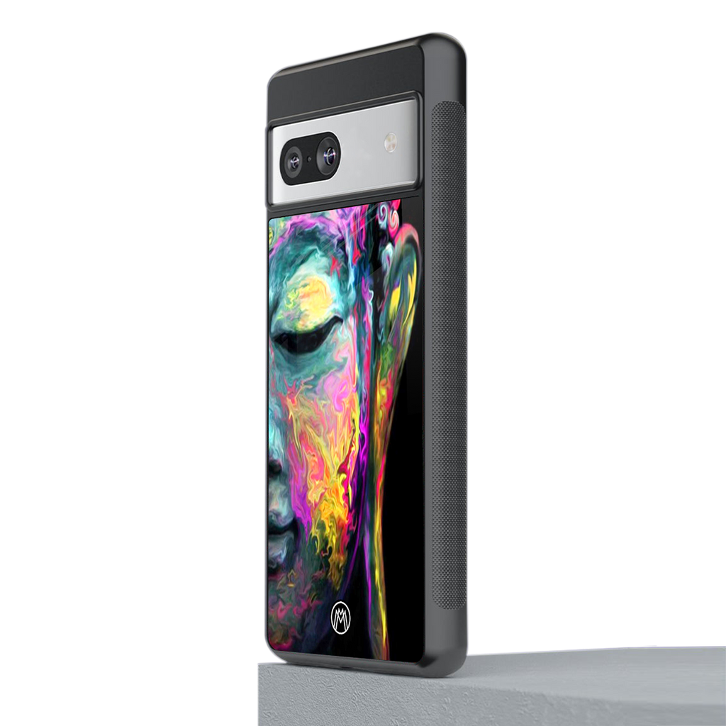 gautama buddha back phone cover | glass case for Google Pixel 7