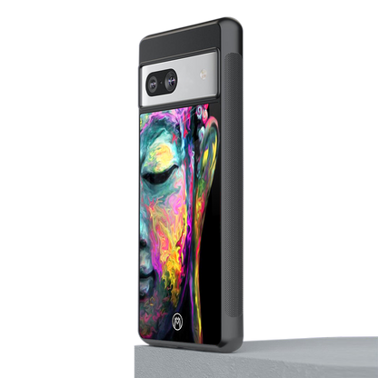 gautama buddha back phone cover | glass case for Google Pixel 7A