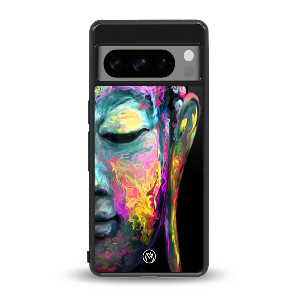 gautama buddha back phone cover | glass case for google pixel 8 pro