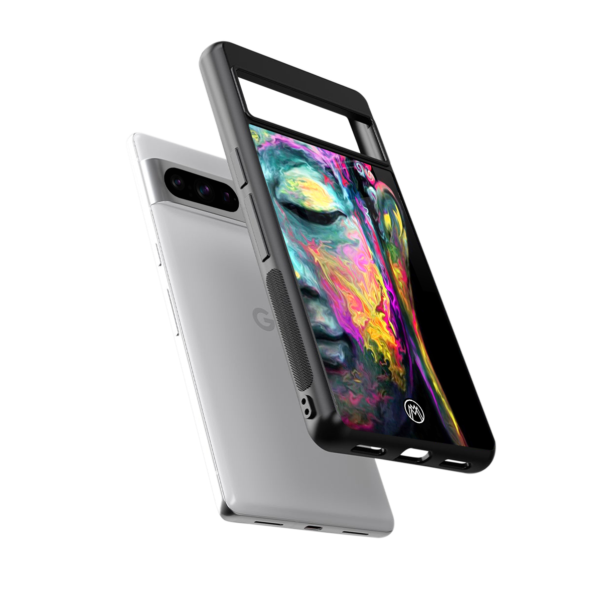 gautama buddha back phone cover | glass case for google pixel 8 pro