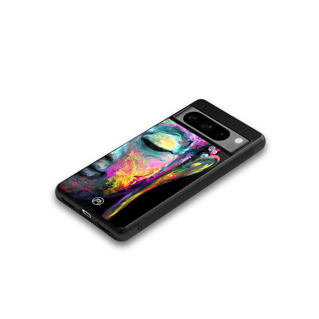 gautama buddha back phone cover | glass case for google pixel 8 pro