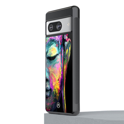 gautama buddha back phone cover | glass case for Google Pixel 8