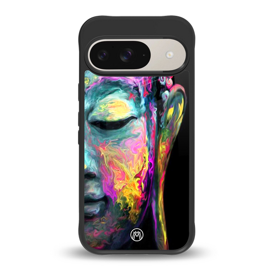gautama buddha back phone cover | glass case for google pixel 9