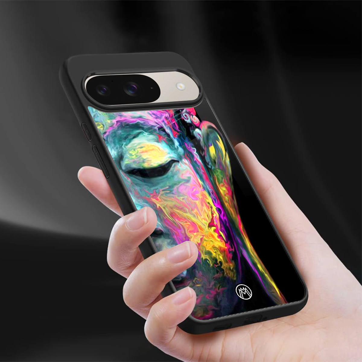 gautama buddha back phone cover | glass case for google pixel 9