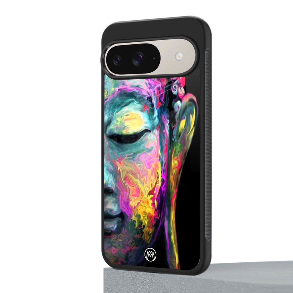 gautama buddha back phone cover | glass case for google pixel 9