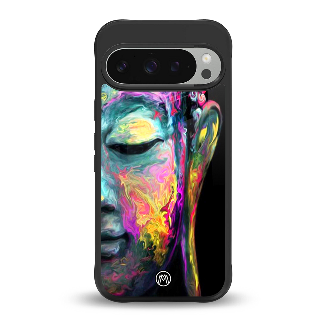gautama buddha back phone cover | glass case for google pixel 9 pro