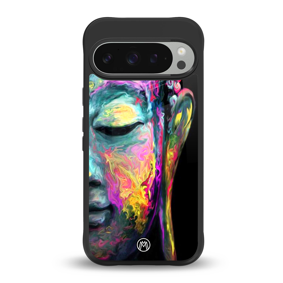 gautama buddha back phone cover | glass case for google pixel 9 pro xl