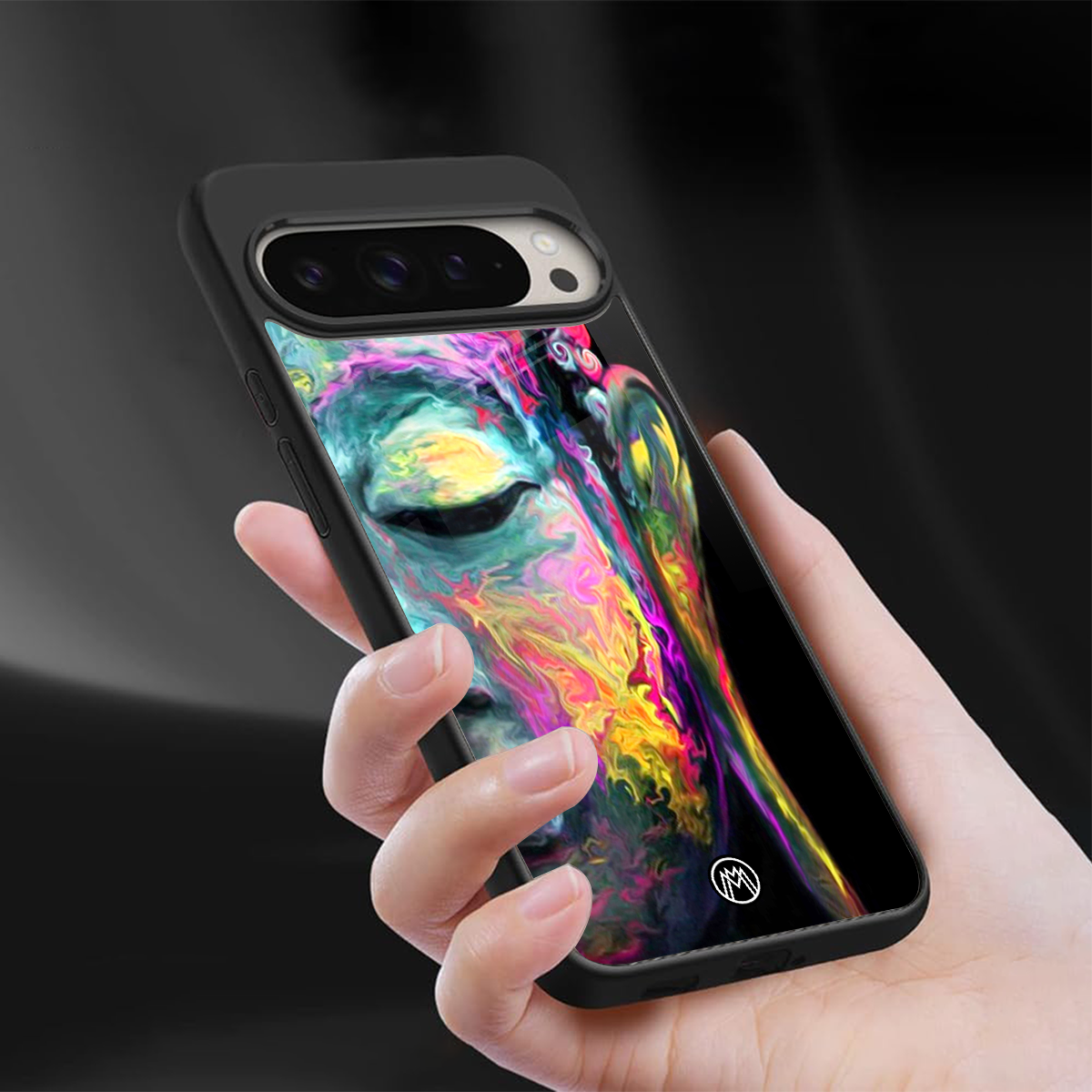 gautama buddha back phone cover | glass case for google pixel 9 pro xl