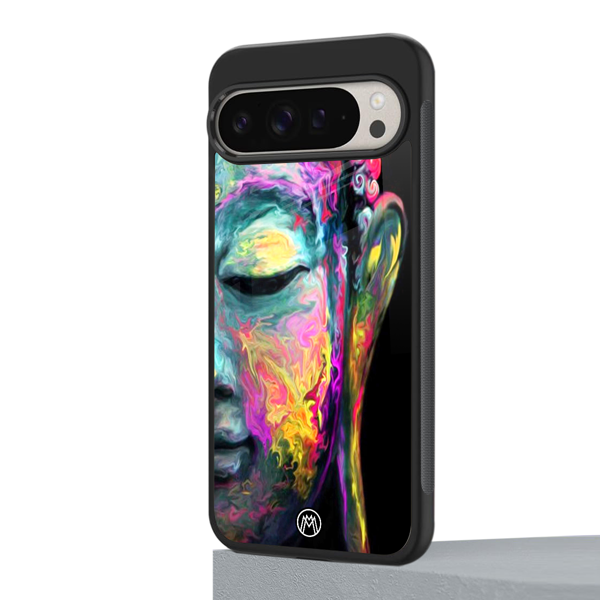 gautama buddha back phone cover | glass case for google pixel 9 pro xl