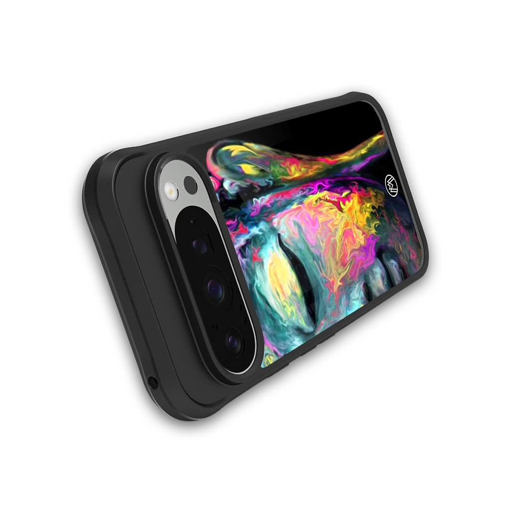gautama buddha back phone cover | glass case for google pixel 9 pro