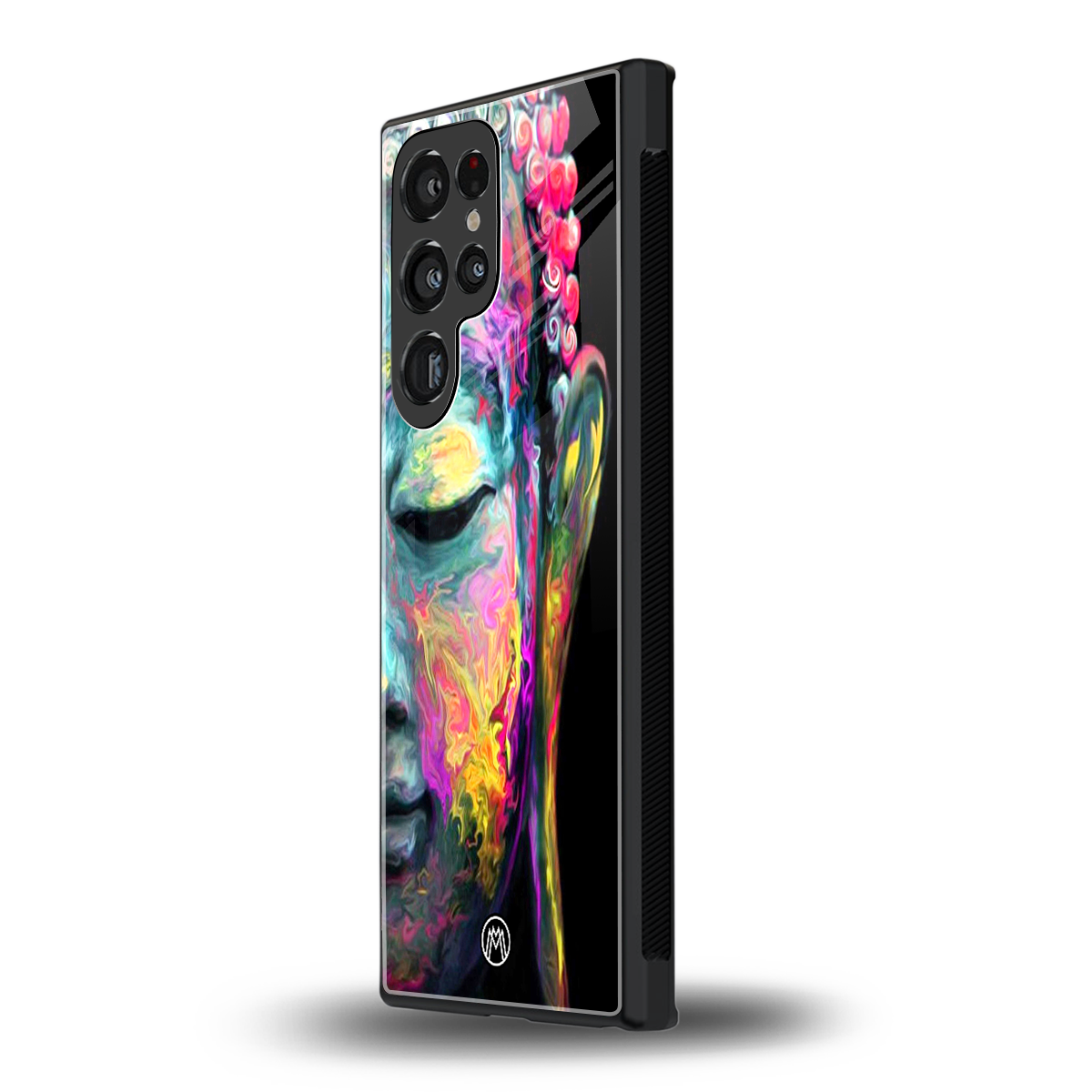 gautama buddha back phone cover | glass case for samsung galaxy s23 ultra