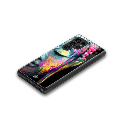 gautama buddha back phone cover | glass case for samsung galaxy s25 ultra