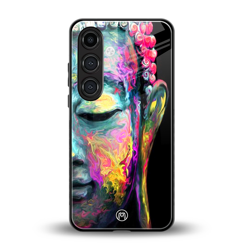 gautama buddha back phone cover | glass case for samsung galaxy s24