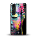 gautama buddha back phone cover | glass case for samsung galaxy s25 plus