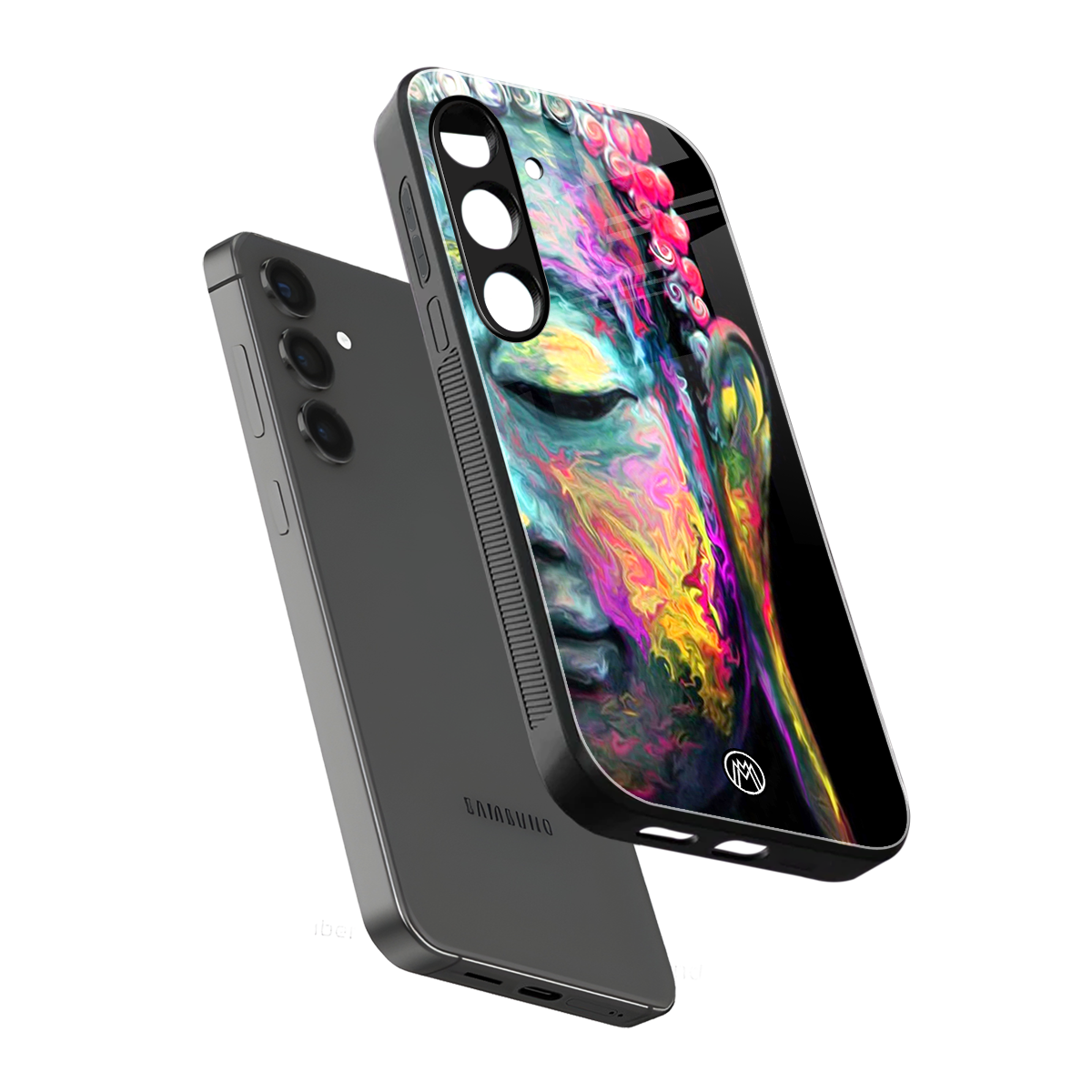 gautama buddha back phone cover | glass case for samsung galaxy s23 plus