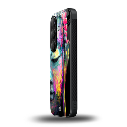 gautama buddha back phone cover | glass case for samsung galaxy s24 plus