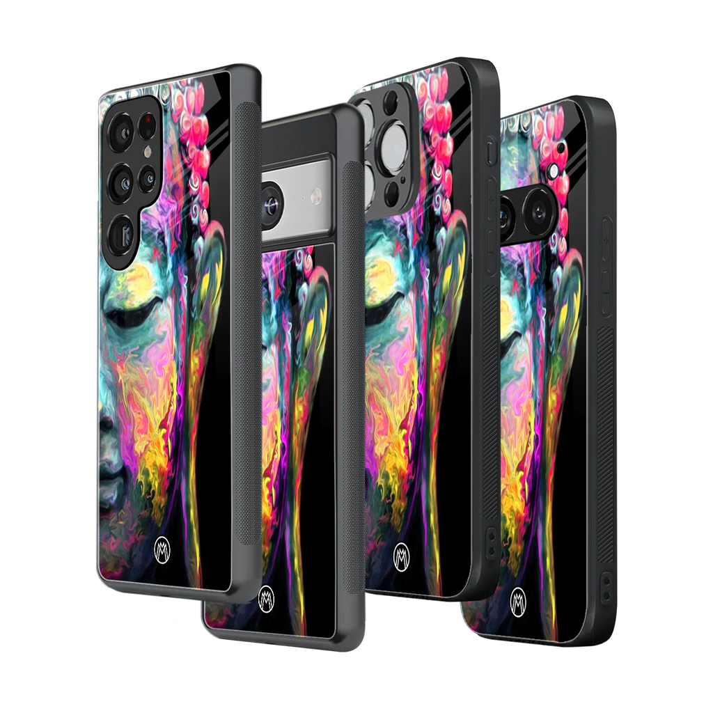 Stylish Glass Back Case for All Smartphones – iPhone, Samsung, OnePlus, Pixel, Redmi, Oppo, Vivo, Motorola