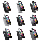 Durable Glass Back Mobile Case for iPhone, Samsung, OnePlus, Google Pixel, Redmi, Vivo, Oppo