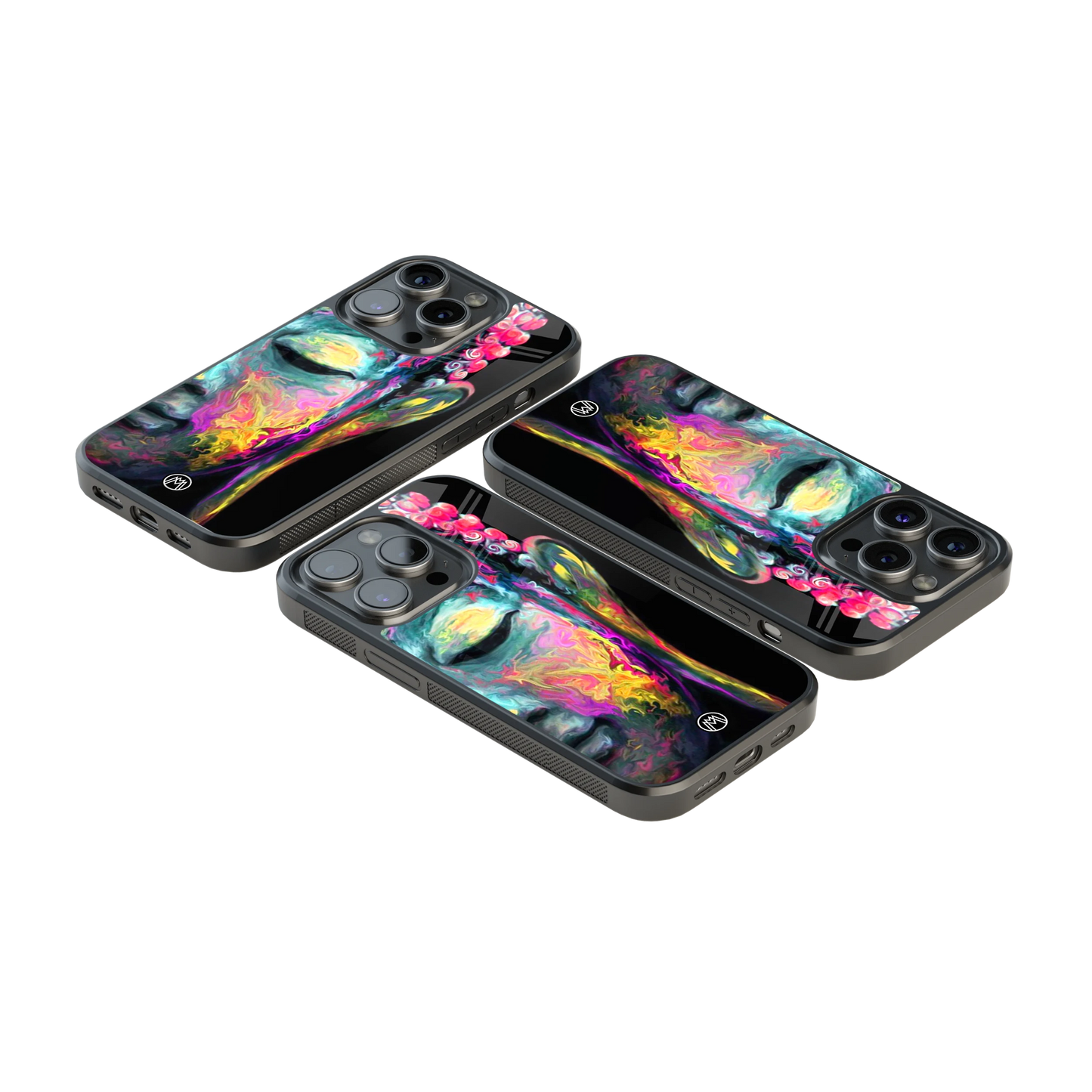 Luxury Glass Back Mobile Cover for iPhone, Samsung Galaxy, OnePlus, Pixel, Redmi & More